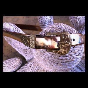 Wonderful vinyl Golden belt